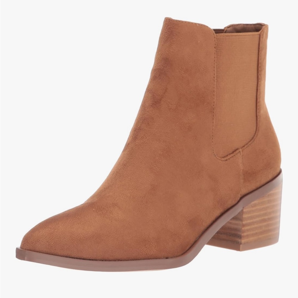Chinese Laundry brown ankle boots in suede
